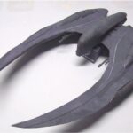 Cylon Raider. Paper models. Battlestar Galactica