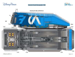 Tatooine Transit StarSpeeder 1000!