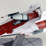 RZ-1 A-wing interceptor. Paper model. Star Wars