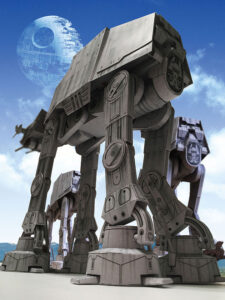 AT-AT Star Wars. Paper models. 2 AT-AT