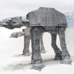 AT-AT Star Wars. Paper models.