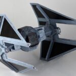 TIE/IN Interceptor. Star Wars. Paper models.
