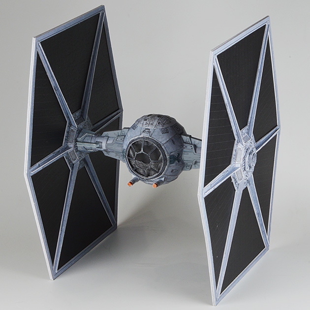 TIE-Fighter. Star Wars. Paper models. tie01